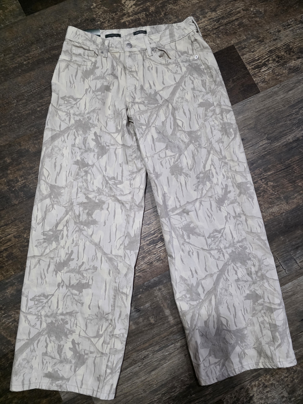 wild fable Beige Camo-Print Chinos